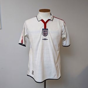 Reversible Vintage England 2003-2005 National Team Jersey - Sz Large